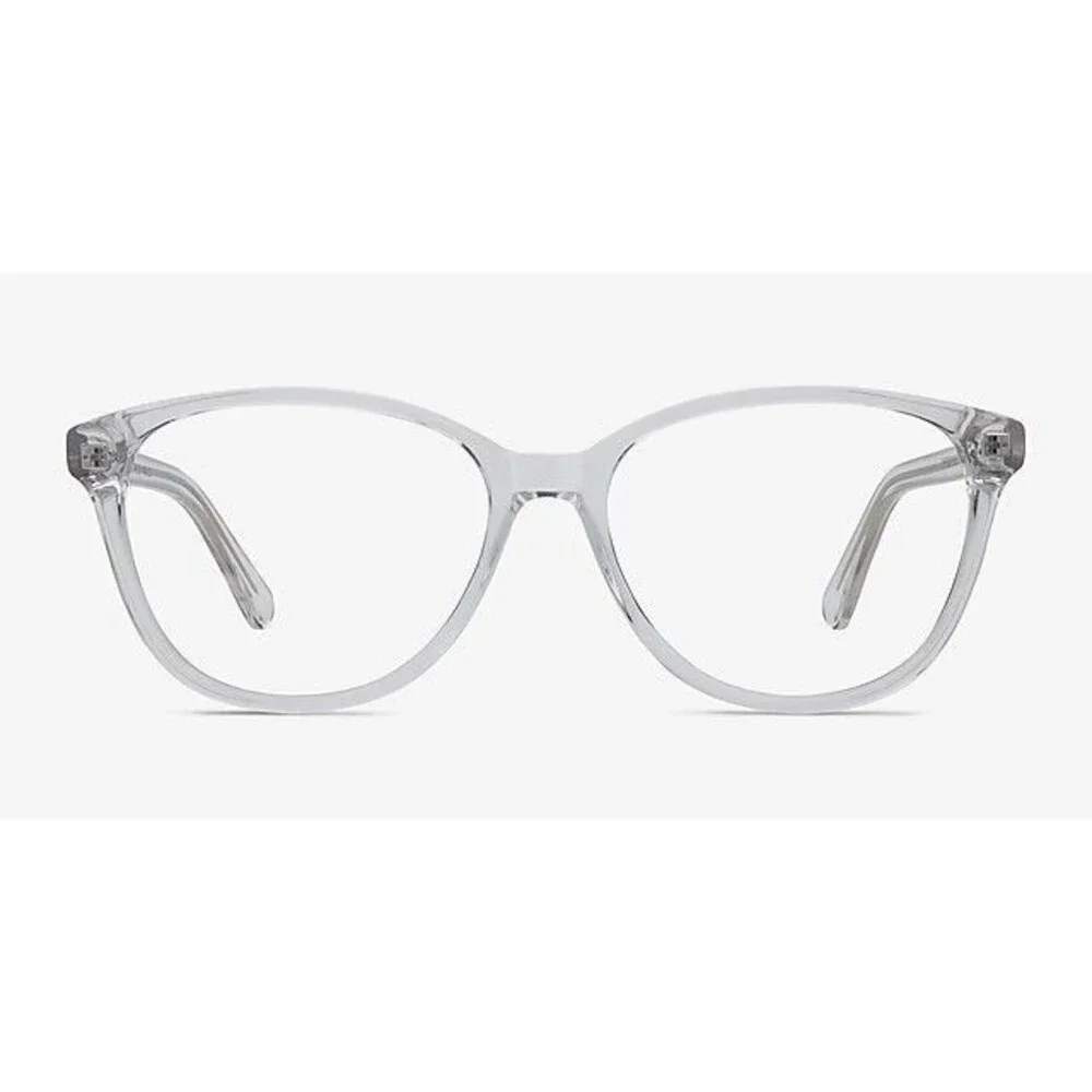 Eyebuydirect Hepburn Clear Cat Eye Eyeglasses M 55-16-140 Glasses No Prescriptio